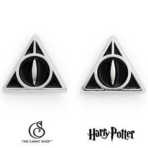 WES0054 Harry Potter Deathly Hallows stud earings